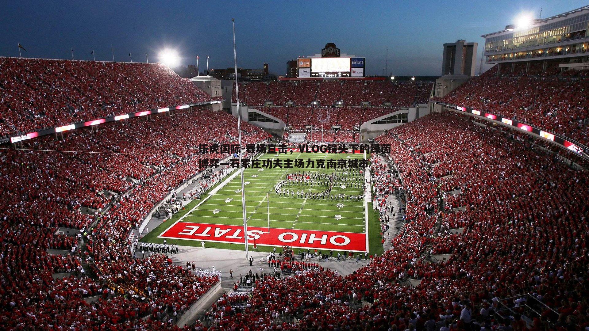 乐虎国际-赛场直击，VLOG镜头下的绿茵博弈—石家庄功夫主场力克南京城市